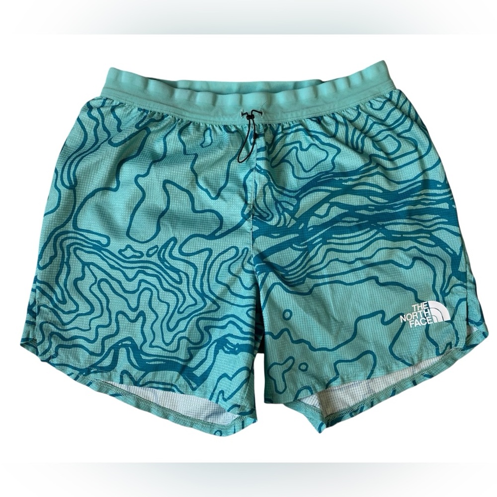 The North Face Aqua Blue Men's Hiking Shorts Size S - Picture 1 of 7